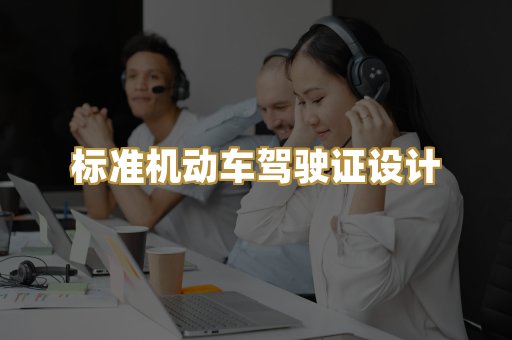 标准机动车驾驶证设计